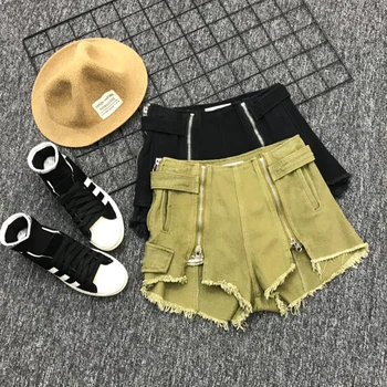 2019 Summer Europe and America Women Casual Jeans Shorts Harajuku High Waist Edge Blue Denim Shorts Vintage Solid Shorts
2019 Summer Europe and America Women Casual Jeans Shorts Harajuku High Waist Edge Blue Denim Shorts Vintage Solid Shorts