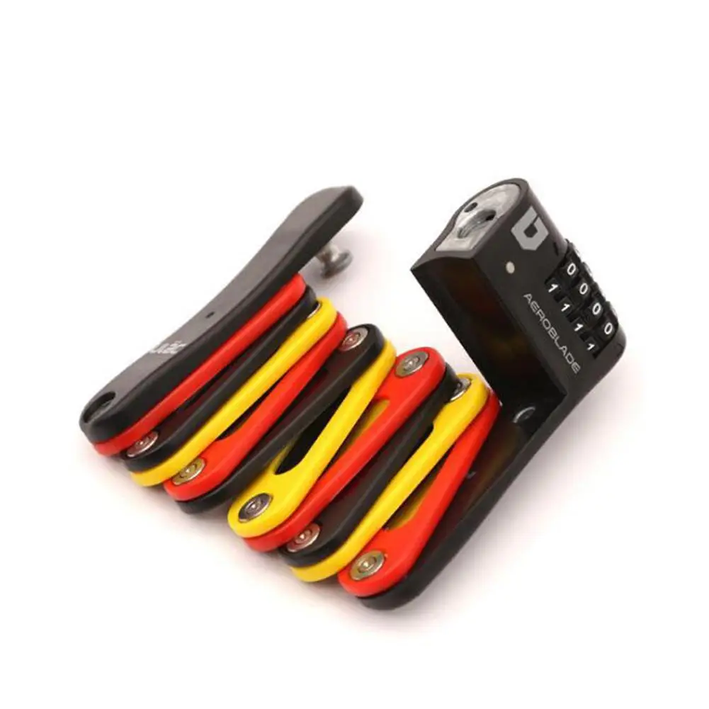 Anti Theft Foldable Code Bicycle Lock Portable Lock Mountain Bike Road Bike Lock
Anti Theft Foldable Code Bicycle Lock Portable Lock Mountain Bike Road Bike Lock