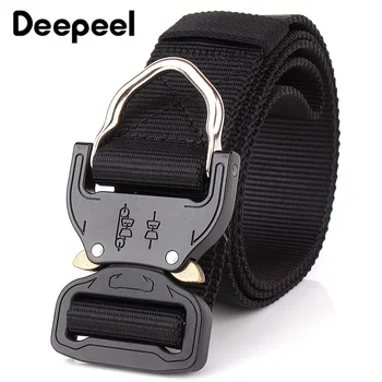 Deepeel 1pcs 38mm*125cm Tactical Belt Nylon Army Fan Belt Metal Buckle DIY Outdoor Leisure Sports Decoration Belt Material BD474
Deepeel 1pcs 38mm*125cm Tactical Belt Nylon Army Fan Belt Metal Buckle DIY Outdoor Leisure Sports Decoration Belt Material BD474