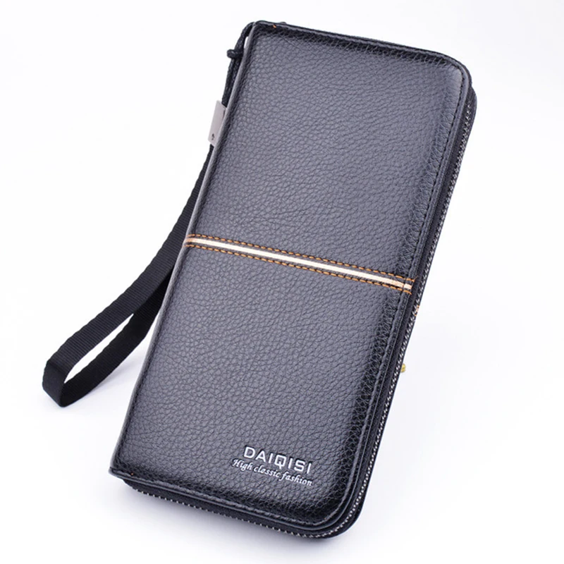 Fashion Men Wallets Long Zipper Male Clutch Bags Pu Leather Men's Wallet Card Holder High Quality Coin Purse MWS230
Fashion Men Wallets Long Zipper Male Clutch Bags Pu Leather Men's Wallet Card Holder High Quality Coin Purse MWS230