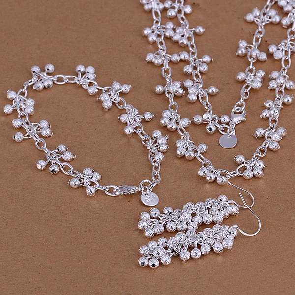 2019new 925 sterling silver many small full ball beads necklace bracelet earring for women fine fashion jewerly wholesale
2019new 925 sterling silver many small full ball beads necklace bracelet earring for women fine fashion jewerly wholesale