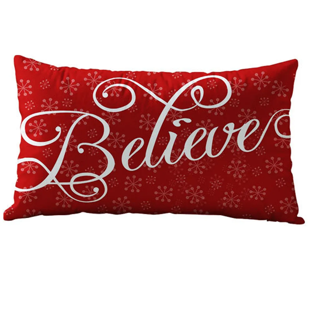 2020 New Christmas Pillow Cover Rectangle Printing Cotton Linter Pillow Cases Home Sofa Chair Decoration Cushion Covers 30x50cm
2020 New Christmas Pillow Cover Rectangle Printing Cotton Linter Pillow Cases Home Sofa Chair Decoration Cushion Covers 30x50cm