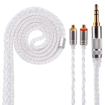 Yinyoo 16 Core Silver Plated Cable 2.5/3.5/4.4mm Upgrade Cable With MMCX/2pin/QDC for CCAC12 KZZSN ZS10 PRO ZSN PRO BLON BL-03
Yinyoo 16 Core Silver Plated Cable 2.5/3.5/4.4mm Upgrade Cable With MMCX/2pin/QDC for CCAC12 KZZSN ZS10 PRO ZSN PRO BLON BL-03