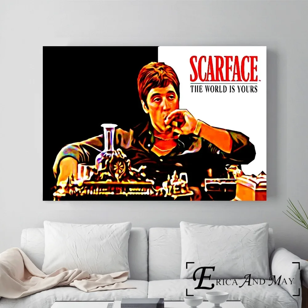 Scarface Al Pacino классический винтажный холст печать современная живопись постеры