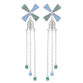 GODKI 73mm Windwheel Tassels Drop Cubic Zirconia Women Wedding Party Engagement Daily Earring Jewelry Addiction
GODKI 73mm Windwheel Tassels Drop Cubic Zirconia Women Wedding Party Engagement Daily Earring Jewelry Addiction
