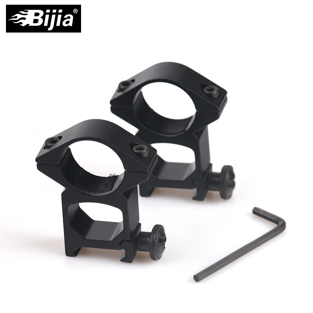 

BIJIA Tactical Airsoft 25.4mm Quick Release Scope Outdoor Hunting 20mm Rail Mount Pacatinny Weaver Rail