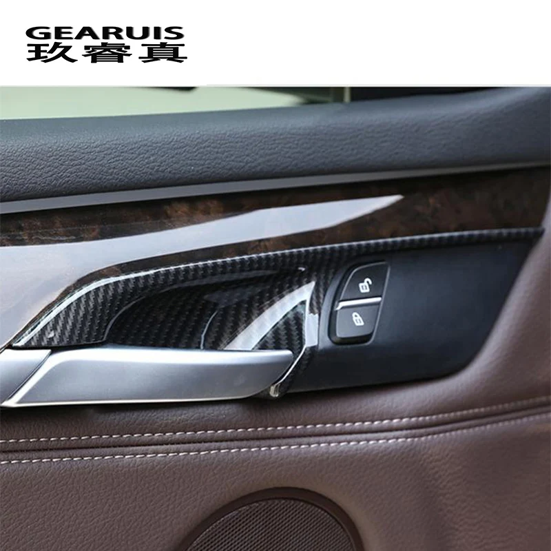Car styling Carbon fiber Door Handle Covers Trim Door Bowl panel Stickers frame For BMW X5 X6 F15 F16 Interior auto Accessories
Car styling Carbon fiber Door Handle Covers Trim Door Bowl panel Stickers frame For BMW X5 X6 F15 F16 Interior auto Accessories