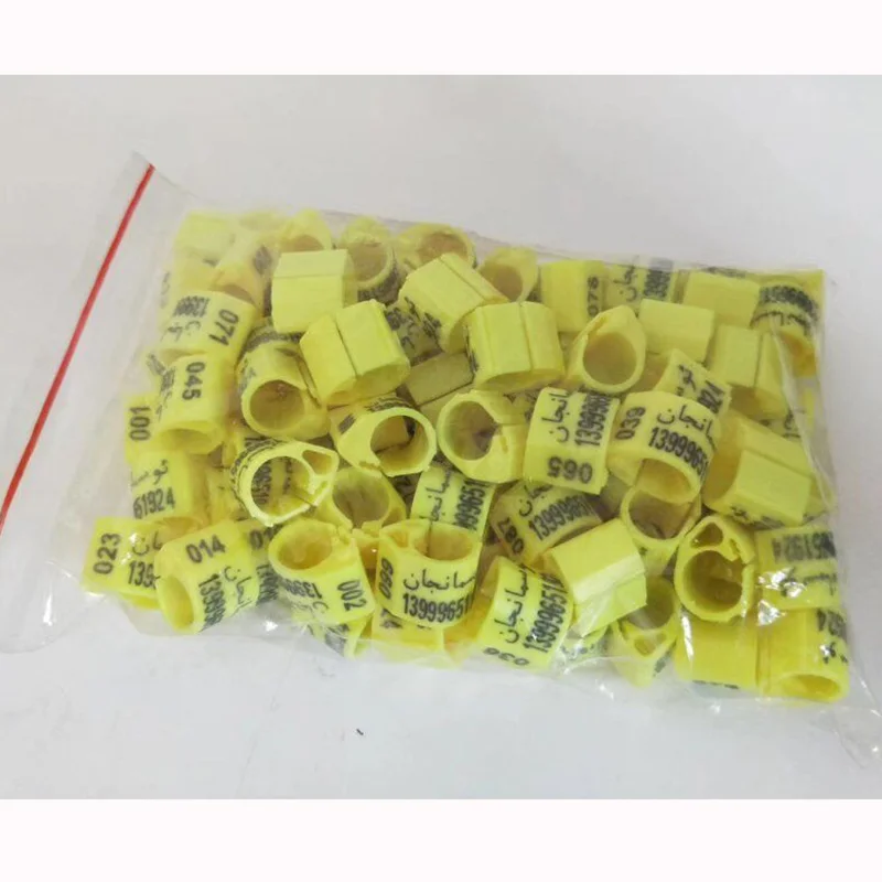 Wholesale/retail 8mm Bird Dove Pigeon Plastic Leg Rings Customized name phone number Lettering Rings 100 pcs
Wholesale/retail 8mm Bird Dove Pigeon Plastic Leg Rings Customized name phone number Lettering Rings 100 pcs