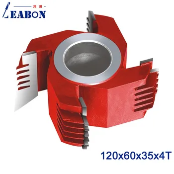 LEABON 60mm Height Profile Cutter Head Finger Joint Shaper Cutter Wood finger joint with 7 Fingers 120*60*35*4T
LEABON 60mm Height Profile Cutter Head Finger Joint Shaper Cutter Wood finger joint with 7 Fingers 120*60*35*4T