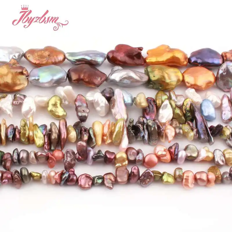 Multi-Color Freefrom Irregular Natural Freshwater Pearl Loose Beads For DIY Jewelry Making Necklace Bracelet 15" Free Shipping
Multi-Color Freefrom Irregular Natural Freshwater Pearl Loose Beads For DIY Jewelry Making Necklace Bracelet 15" Free Shipping