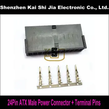10PCS/Lot Molex 4.2 24Pin ATX CPU Male Power cable connector + 240PCS Terminal Pins
10PCS/Lot Molex 4.2 24Pin ATX CPU Male Power cable connector + 240PCS Terminal Pins