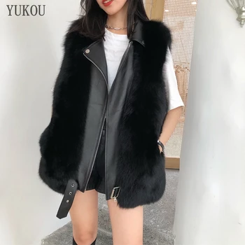 Natural Real Fox Fur Vest 2018 Winter Fashion Fur Coat For Jacket Female Real Fur Fox Vest Fur Coats Leather sheepskin vest
Natural Real Fox Fur Vest 2018 Winter Fashion Fur Coat For Jacket Female Real Fur Fox Vest Fur Coats Leather sheepskin vest