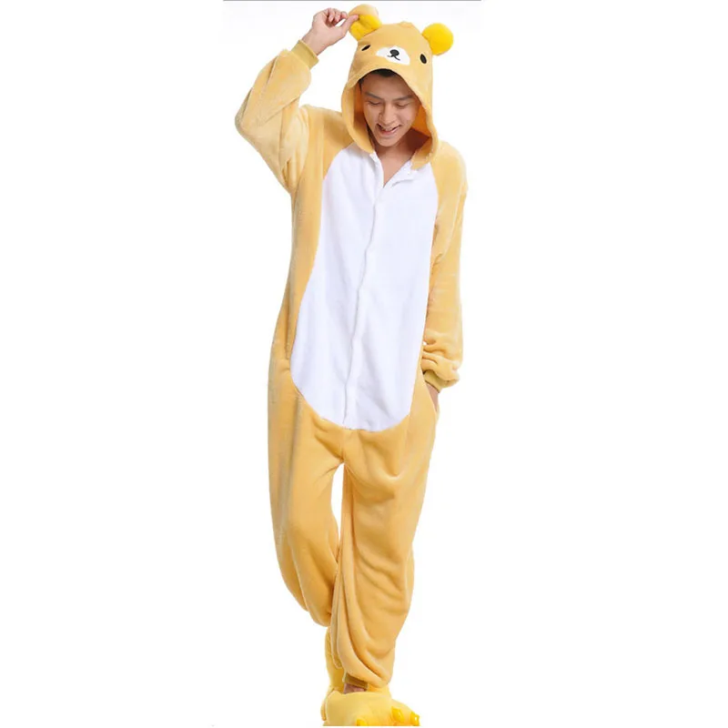 Greywalnut RelaxBear Unisex Adult Flannel Cartoon Pajamas Christmas Party Animal Sleepwear For Women
Greywalnut RelaxBear Unisex Adult Flannel Cartoon Pajamas Christmas Party Animal Sleepwear For Women