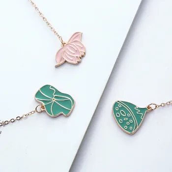 6 Pcs/Set Cartoon Lotus and Leaf Plant Metal Pendant Bookmark Book Holder Gift Stationery
6 Pcs/Set Cartoon Lotus and Leaf Plant Metal Pendant Bookmark Book Holder Gift Stationery