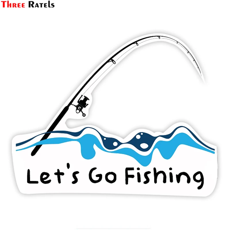 Three Ratels TZ-1584 13.4x17cm let's go fishing car stickers funny auto sticker decals
Three Ratels TZ-1584 13.4x17cm let's go fishing car stickers funny auto sticker decals