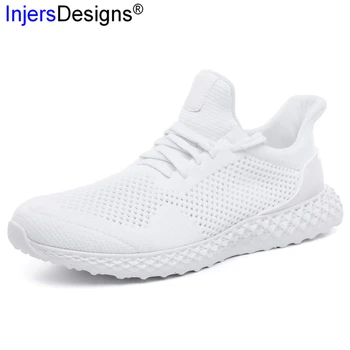 New Fashion 3 Colors Casual Shoes Mens Flyknit Sneakers Lace-Up Breathable Soft Moccasins Light Non-Slip Trainers Men Shoes 2019
New Fashion 3 Colors Casual Shoes Mens Flyknit Sneakers Lace-Up Breathable Soft Moccasins Light Non-Slip Trainers Men Shoes 2019