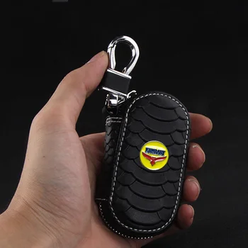 

KUNBABY Genuine Leather Bag Car Key Case Cover Wallets Fashion Women Man Housekeeper Holders Carteira For BMW Audi Benz Porsche