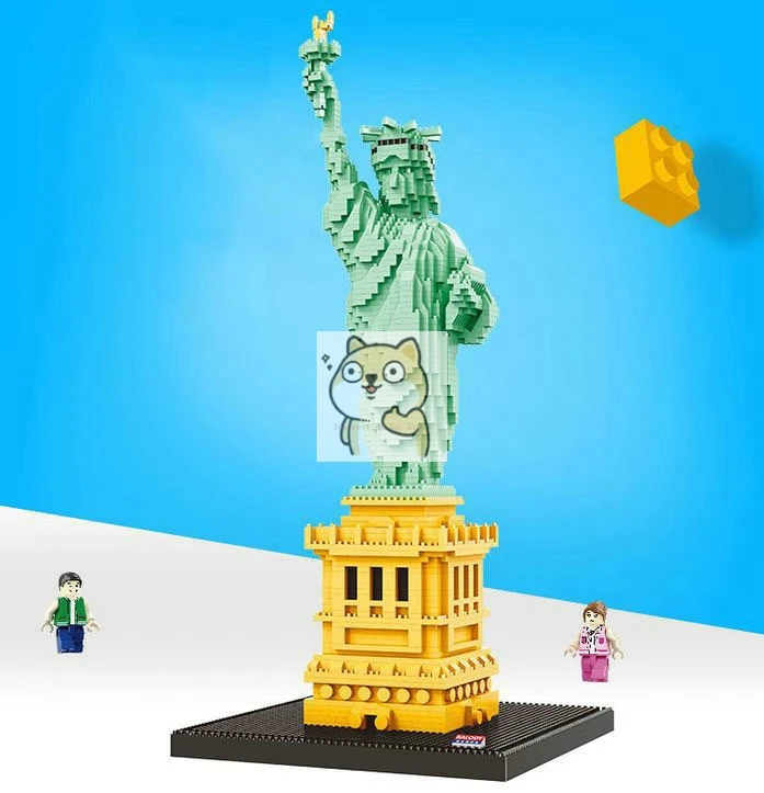 Statue of Liberty Model White House Architectural Model Diamond Building Blocks Small Particles Assembled Toy Puzzle Adult
Statue of Liberty Model White House Architectural Model Diamond Building Blocks Small Particles Assembled Toy Puzzle Adult