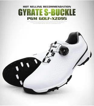 2018 New PGM Men's Golf Shoes Summer Waterproof Anti Skid Rotating Shoes Buttons Sports Shoes For Male Size 39-45
2018 New PGM Men's Golf Shoes Summer Waterproof Anti Skid Rotating Shoes Buttons Sports Shoes For Male Size 39-45