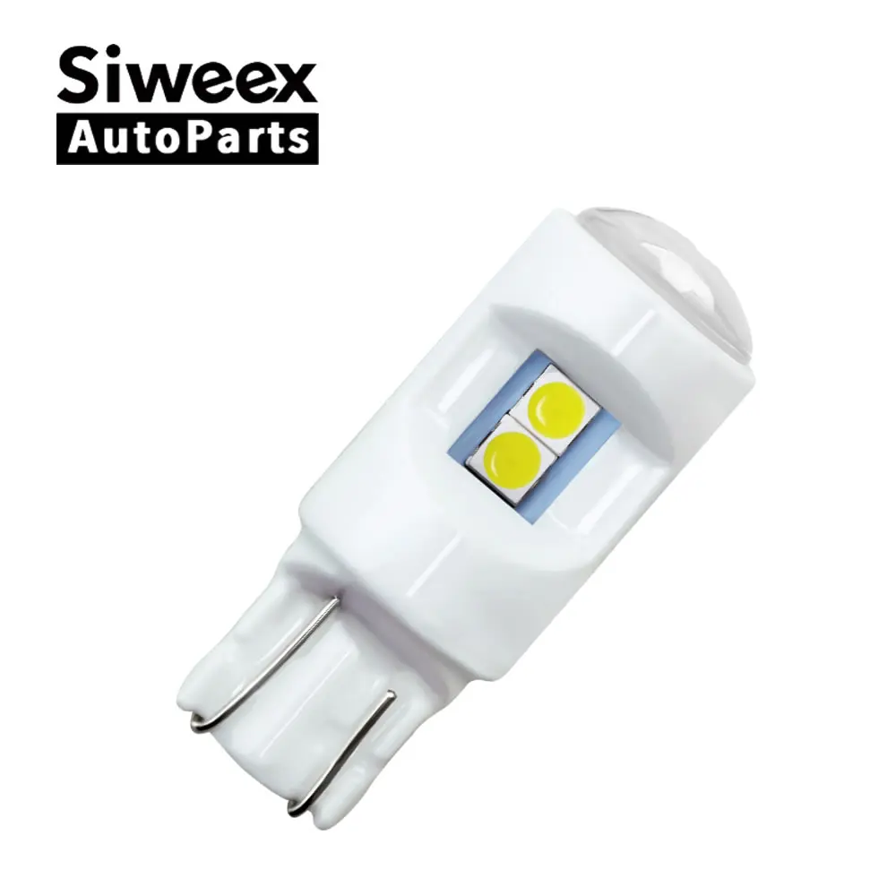 1PCS T10 Socket W5W 6SMD 3030 ceramic width super bright LED high temperature instrument lamp license plate lamp
1PCS T10 Socket W5W 6SMD 3030 ceramic width super bright LED high temperature instrument lamp license plate lamp