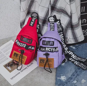 Favocent Chest Bag Women 2019 New Canvas Leisure Pack For Girls Letter Bum Bag Packs fashion Chest Crossbody bag Belt
Favocent Chest Bag Women 2019 New Canvas Leisure Pack For Girls Letter Bum Bag Packs fashion Chest Crossbody bag Belt