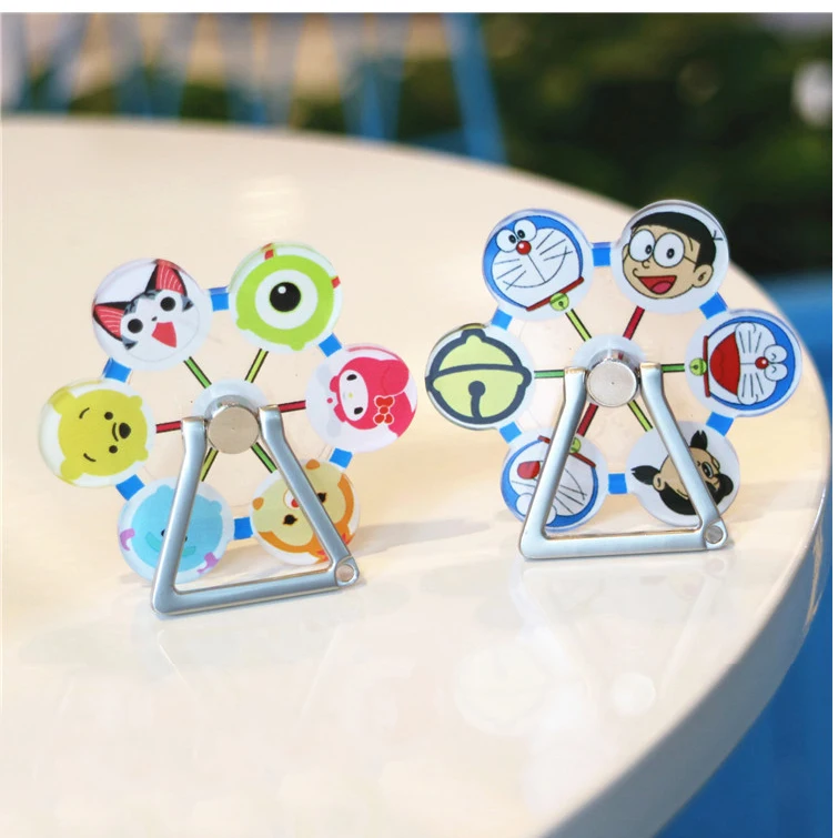 Cute Ferris wheel Finger Ring Holder Universal Cartoon Mobile Phone Stander Finger Grip for iPhone Samsung Oneplus xiaomi
Cute Ferris wheel Finger Ring Holder Universal Cartoon Mobile Phone Stander Finger Grip for iPhone Samsung Oneplus xiaomi