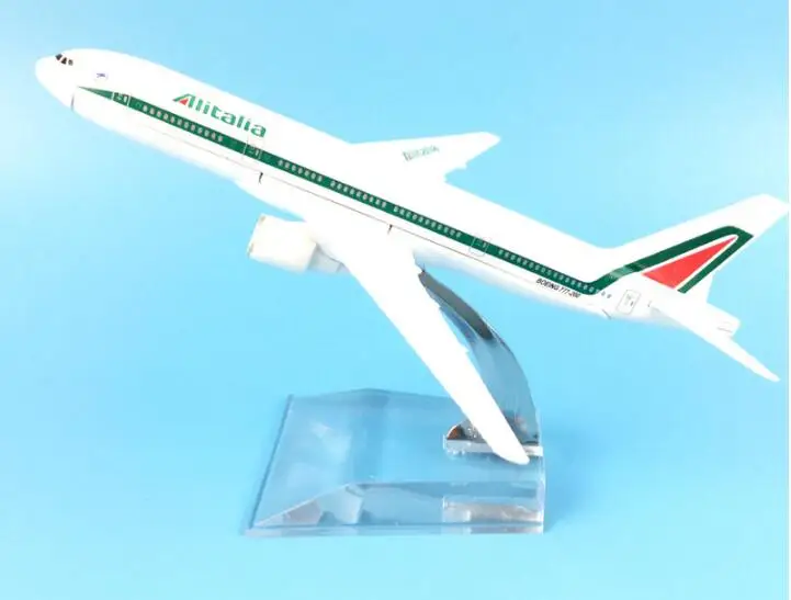 Модель самолета Боинг 400, модель авиакомпании Италия B777, металлическая модель самолета для детей, игрушки, рождественский подарок, Размер 1: 777
Модель самолета Боинг 400, модель авиакомпании Италия B777, металлическая модель самолета для детей, игрушки, рождественский подарок, Размер 1: 777