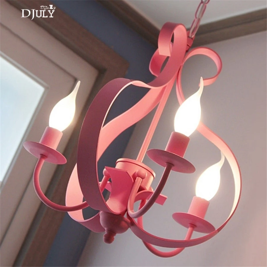 Korean romantic pink chandelier lighting for Daughter bedroom princess cafe restaurant hanging light fixtures home deco luster
Korean romantic pink chandelier lighting for Daughter bedroom princess cafe restaurant hanging light fixtures home deco luster