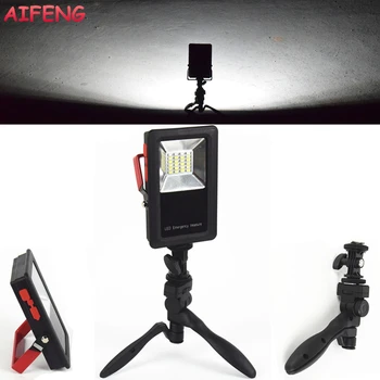 AIFENG 24 SMD LED White+Red+Blue Light Portable Spotlight 30W 2400LM Rechargeable Floodlight For Emergency Camping 18650 Operate
AIFENG 24 SMD LED White+Red+Blue Light Portable Spotlight 30W 2400LM Rechargeable Floodlight For Emergency Camping 18650 Operate