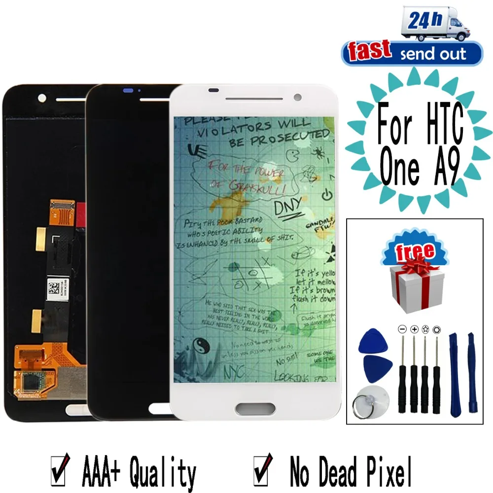 5.0" A9 LCD For For HTC One A9 Lcd Display Touch Screen Digitizer Assembly Replacement For HTC One A9
5.0" A9 LCD For For HTC One A9 Lcd Display Touch Screen Digitizer Assembly Replacement For HTC One A9