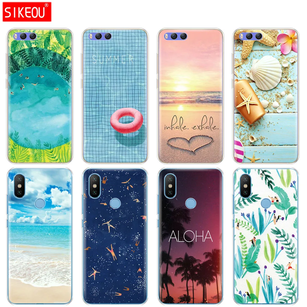 Silicone Cover Case For Xiaomi Mi 8 8SE A1 A2 5 5S 5X 6 Mi5 MI6 NOTE 3 MAX Mix 2 2S summer sky swimming pool
Silicone Cover Case For Xiaomi Mi 8 8SE A1 A2 5 5S 5X 6 Mi5 MI6 NOTE 3 MAX Mix 2 2S summer sky swimming pool