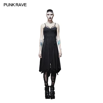 PUNK RAVE Women Casual Sexy Asymmetric Braces Dress Steampunk Vintage Style Dress Club Party Personality Strape Dress
PUNK RAVE Women Casual Sexy Asymmetric Braces Dress Steampunk Vintage Style Dress Club Party Personality Strape Dress