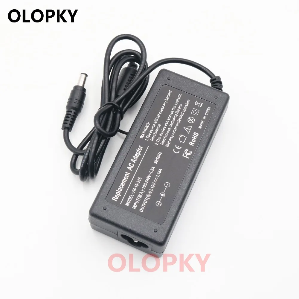 19V 3.16A 60W 1.5M AC To DC Laptop Adapter For LED Strip LCD Line Interface Size 5.5*2.5mm
19V 3.16A 60W 1.5M AC To DC Laptop Adapter For LED Strip LCD Line Interface Size 5.5*2.5mm
