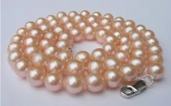 Jewelry Pearl Necklace natural big size 10-11mm pink pearl necklace 925s clasp jewelry>Factory Wholesale price Free Shipping
Jewelry Pearl Necklace natural big size 10-11mm pink pearl necklace 925s clasp jewelry>Factory Wholesale price Free Shipping