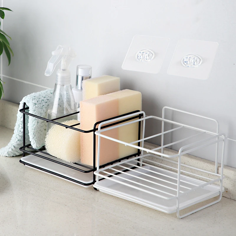 Kitchen Drain Rack Punch Free Sink Sponge Storage Rack Shelf Bathroom Home Organizer Holder
Kitchen Drain Rack Punch Free Sink Sponge Storage Rack Shelf Bathroom Home Organizer Holder