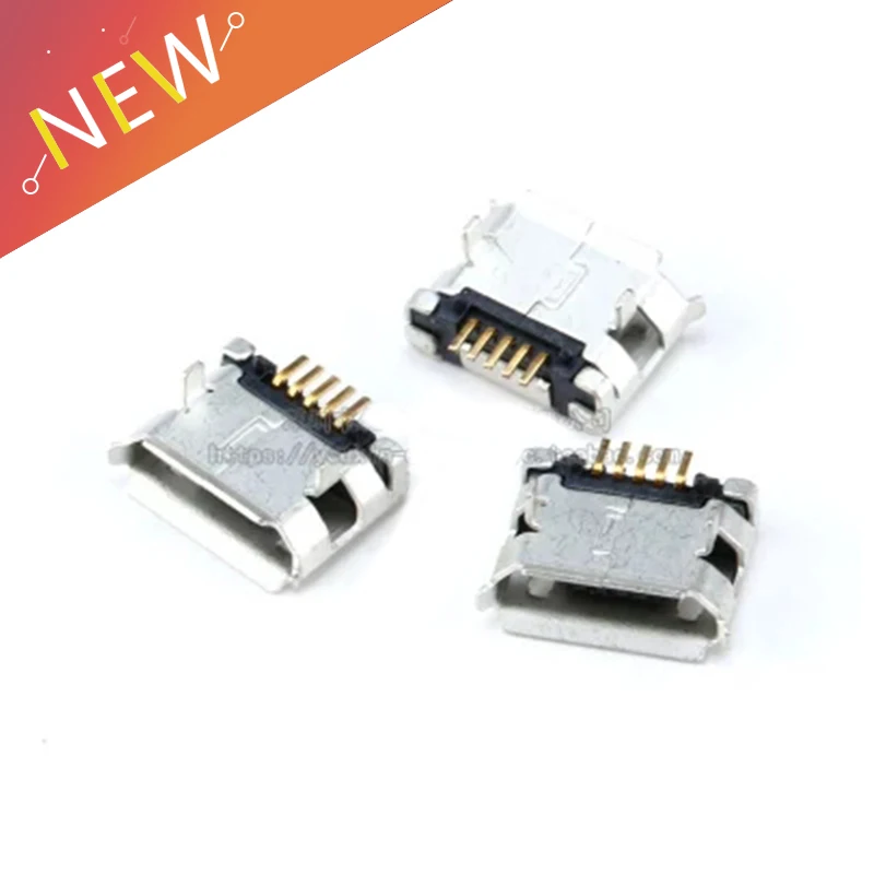 20pcs/lot 5 Pin SMT Socket Connector Micro USB Type B Female Placement SMD DIP Socket Connector
20pcs/lot 5 Pin SMT Socket Connector Micro USB Type B Female Placement SMD DIP Socket Connector