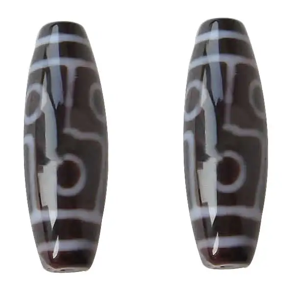 YYW Natural Real Tibetan Dzi Agata Beads Oval Two Tone Six Eyed Grade AAA 12x38mm Loose Beads Stones DIY Beads Men Gift
YYW Natural Real Tibetan Dzi Agata Beads Oval Two Tone Six Eyed Grade AAA 12x38mm Loose Beads Stones DIY Beads Men Gift