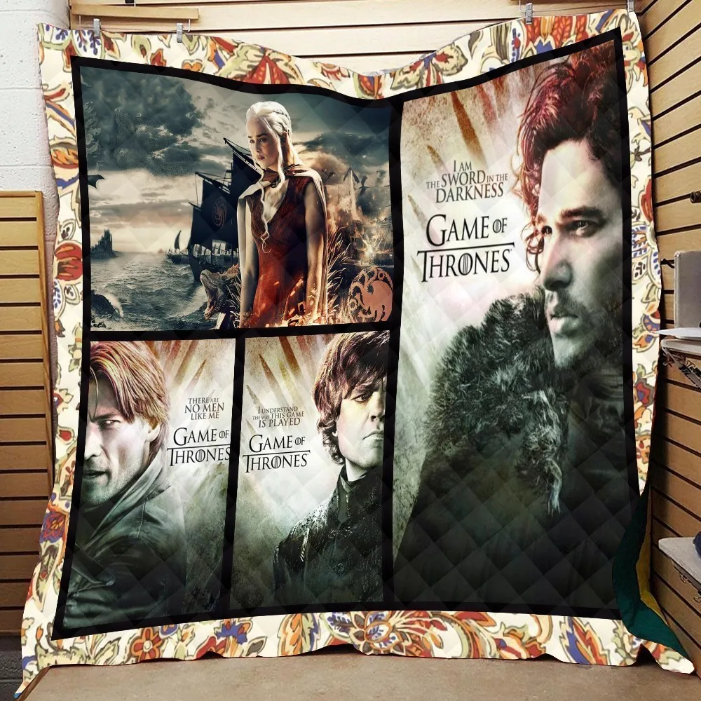 Summer Game Of Thrones Print Quilt For Kids School Adults Bed Soft Warm Thin Blanket Cotton Quilt King Size Wholesale Custom
Summer Game Of Thrones Print Quilt For Kids School Adults Bed Soft Warm Thin Blanket Cotton Quilt King Size Wholesale Custom