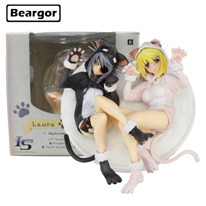 9 inch IS Infinite Stratos Laura & Charlotte Nekomimi Pajamas Boxed 22cm PVC Anime Sexy Girl Action Figure Model Doll Toys Gift
9 inch IS Infinite Stratos Laura & Charlotte Nekomimi Pajamas Boxed 22cm PVC Anime Sexy Girl Action Figure Model Doll Toys Gift