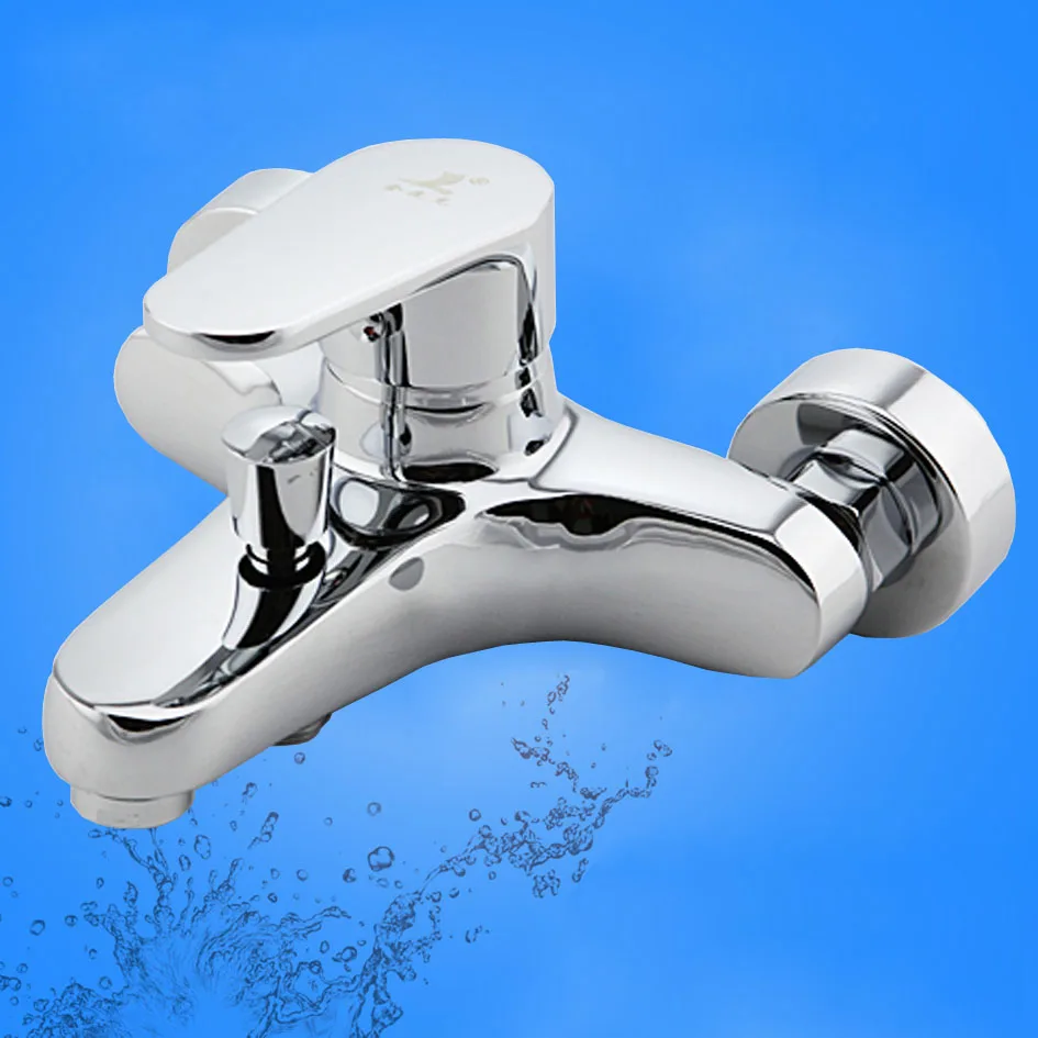 JMK Sanitary Tap Solid Brass Bath Shower Faucet Bathroom Showering Fixture with Cold and Water Bathtub Mixer in Chrome 8045
JMK Sanitary Tap Solid Brass Bath Shower Faucet Bathroom Showering Fixture with Cold and Water Bathtub Mixer in Chrome 8045