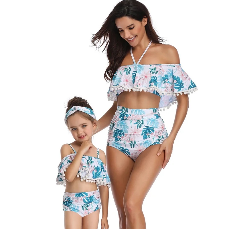 Family Matching Swimwear Mother and Daughter Clothing Bikini Floral Family Mother and me Costume Swimsuit Summer Girls
Family Matching Swimwear Mother and Daughter Clothing Bikini Floral Family Mother and me Costume Swimsuit Summer Girls