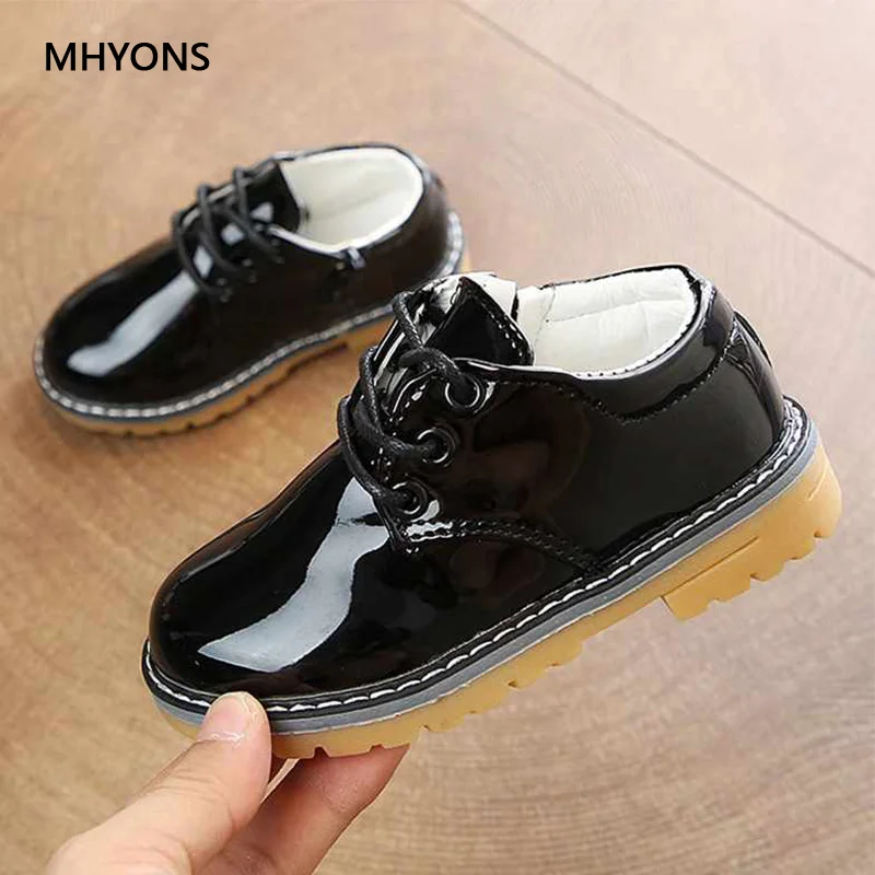 MHYONS Children Leather Shoes Boys Girls Fashion Waterproof Casual Shoes PU Leather Fashion Uniform Shoes Soft Sole Sneakers
MHYONS Children Leather Shoes Boys Girls Fashion Waterproof Casual Shoes PU Leather Fashion Uniform Shoes Soft Sole Sneakers
