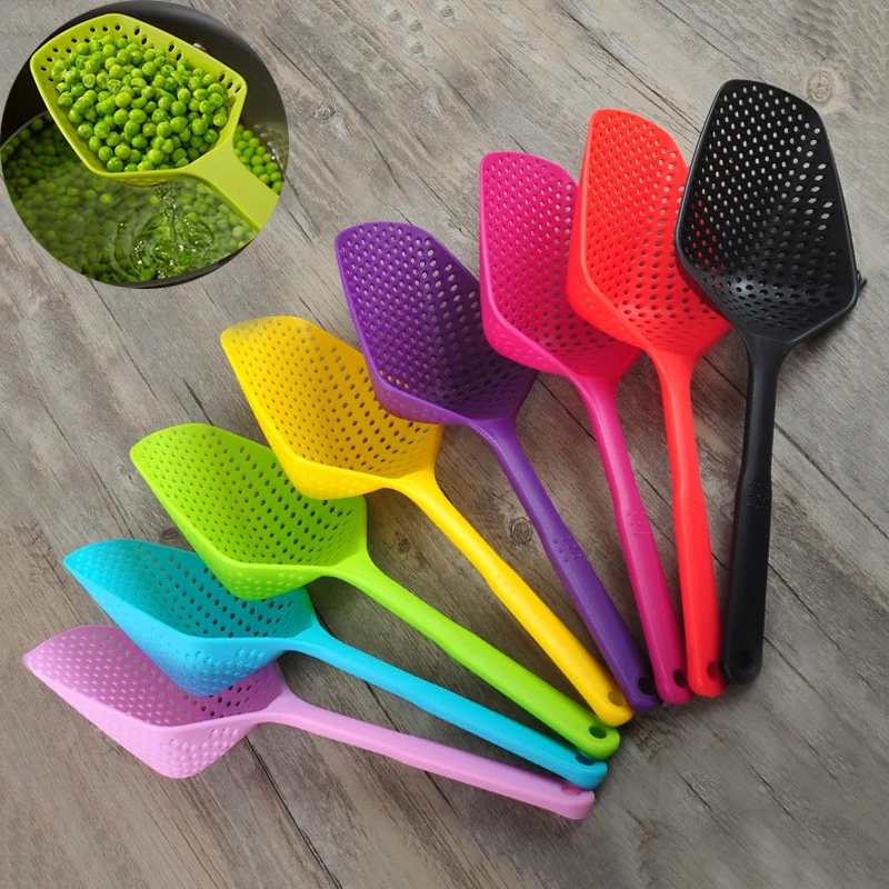 1PC Plastic Drain Shovel Strainer Black Water Leaking Scoop Ice Shovel Fishing Fence Colander Kitchen Gadgets Cooking Tools
1PC Plastic Drain Shovel Strainer Black Water Leaking Scoop Ice Shovel Fishing Fence Colander Kitchen Gadgets Cooking Tools