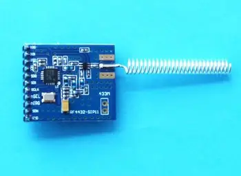 Free Shipping! SI4432 wireless module / wireless temperature wireless meter reading / with spring antenna module sensor
Free Shipping! SI4432 wireless module / wireless temperature wireless meter reading / with spring antenna module sensor
