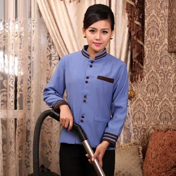 (10 set-Coat&Pant)female Cleaning work wear quality cleaners service long-sleeve PA cleaner work clothes attendant overalls
(10 set-Coat&Pant)female Cleaning work wear quality cleaners service long-sleeve PA cleaner work clothes attendant overalls
