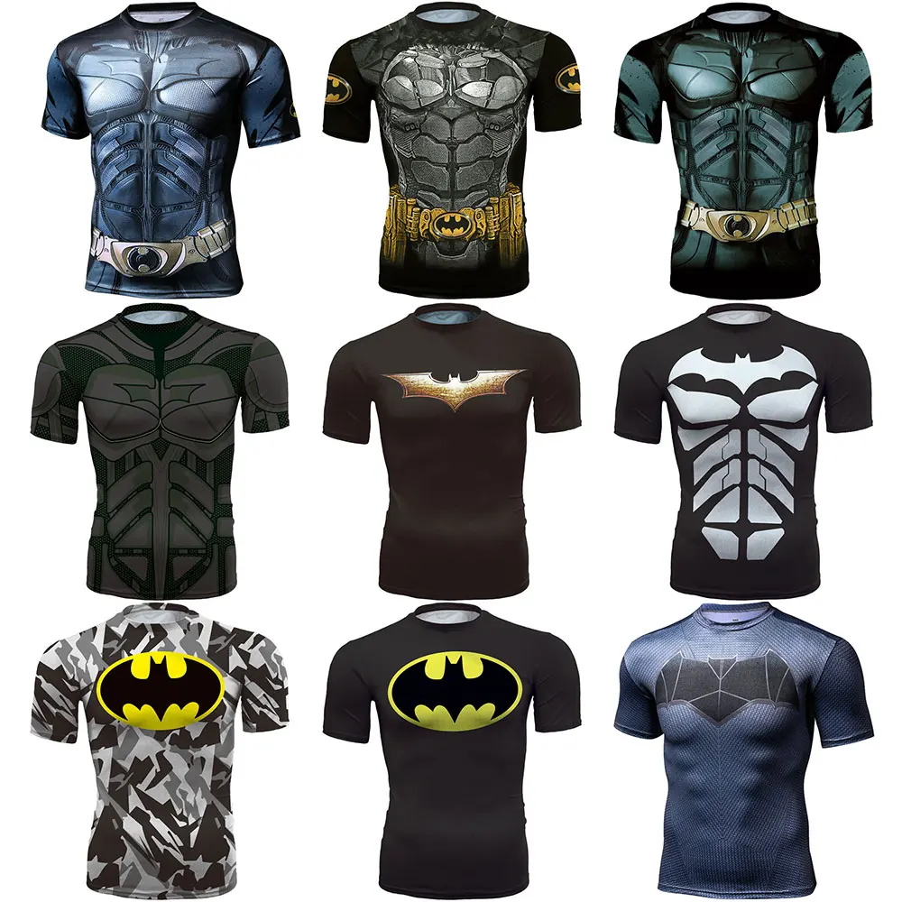 2019 New Summer Superman Batman 3D Printed Men T-shirt Superhero Quick Dry Tights Fitness Unisex Short Sleeve T Shirt Tops Tees
2019 New Summer Superman Batman 3D Printed Men T-shirt Superhero Quick Dry Tights Fitness Unisex Short Sleeve T Shirt Tops Tees