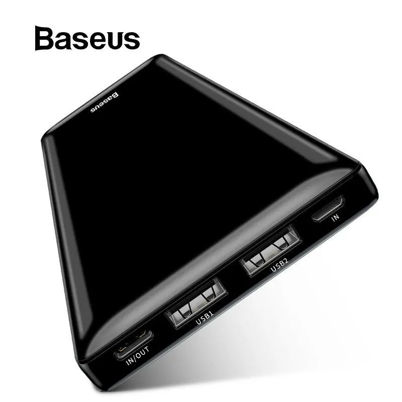 Baseus 20000mAh Power Bank Portable Phone Battery Charger Powerbank External Battery Pover Bank For iPhone Xiaomi Huawei Samsung
Baseus 20000mAh Power Bank Portable Phone Battery Charger Powerbank External Battery Pover Bank For iPhone Xiaomi Huawei Samsung