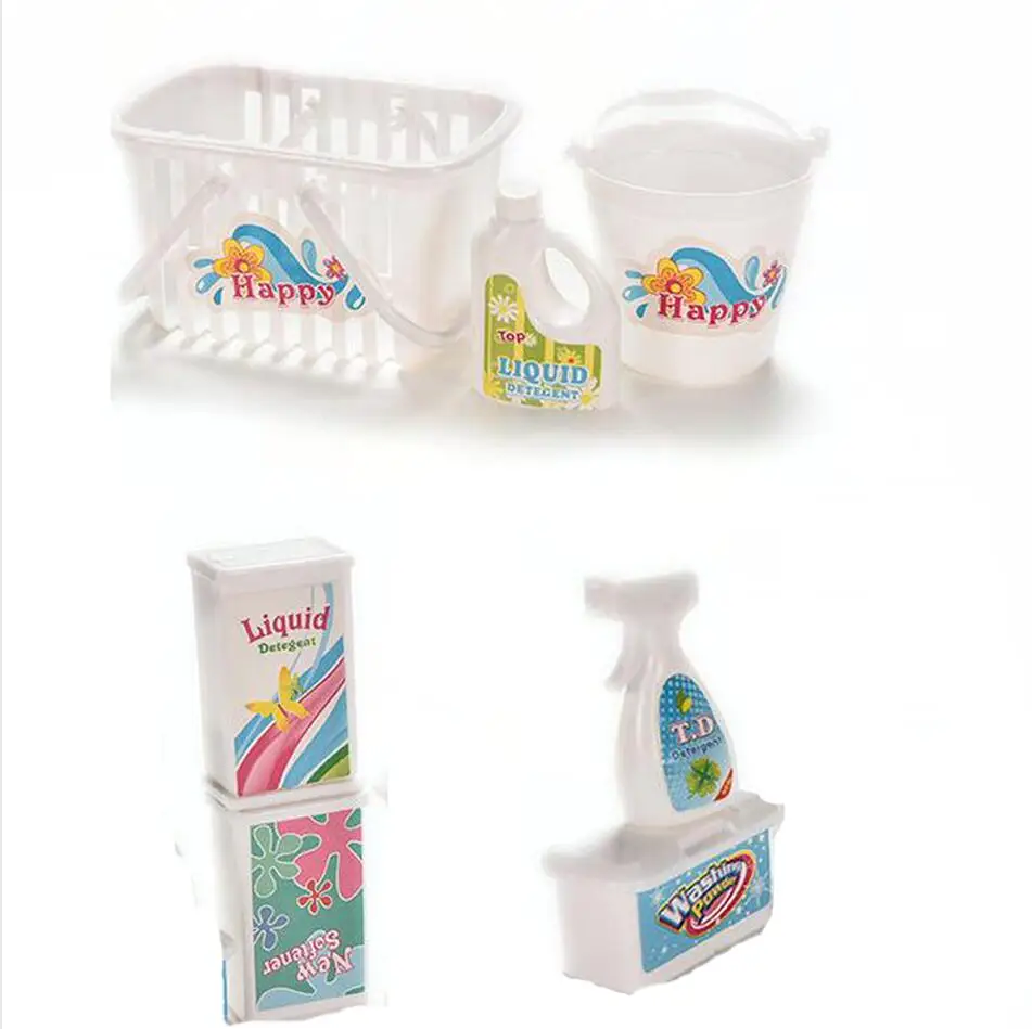 NK 7 Pcs/Set Doll Accessories Furniture Funny Toys Mini Doll Kitchen Cleaning Sets Doll house Accessories For barbie Doll
NK 7 Pcs/Set Doll Accessories Furniture Funny Toys Mini Doll Kitchen Cleaning Sets Doll house Accessories For barbie Doll