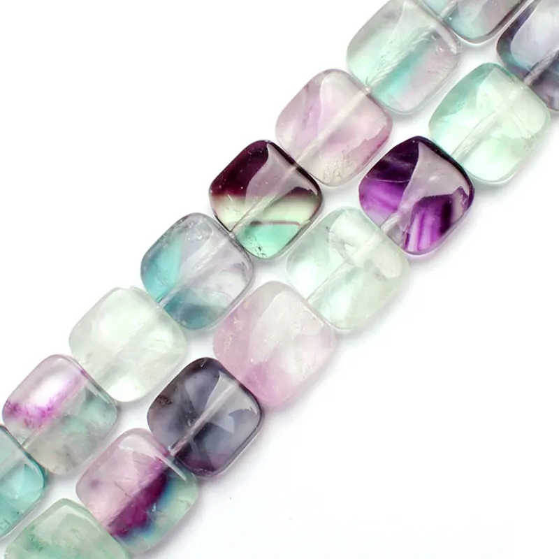 10mm 12mm Natural Square Purple & Green Fluorite Beads For Jewelry Making Beads Necklace 15'' Needlework DIY Beads Bracelets
10mm 12mm Natural Square Purple & Green Fluorite Beads For Jewelry Making Beads Necklace 15'' Needlework DIY Beads Bracelets