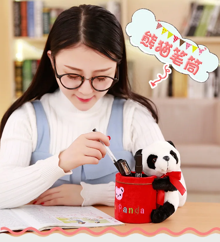 15cm Stuffed animals toys Multi-function plush toy panda Desktop Box Case Make up Cosmetic Holder Desk Pen Pencil Organizer kid
15cm Stuffed animals toys Multi-function plush toy panda Desktop Box Case Make up Cosmetic Holder Desk Pen Pencil Organizer kid